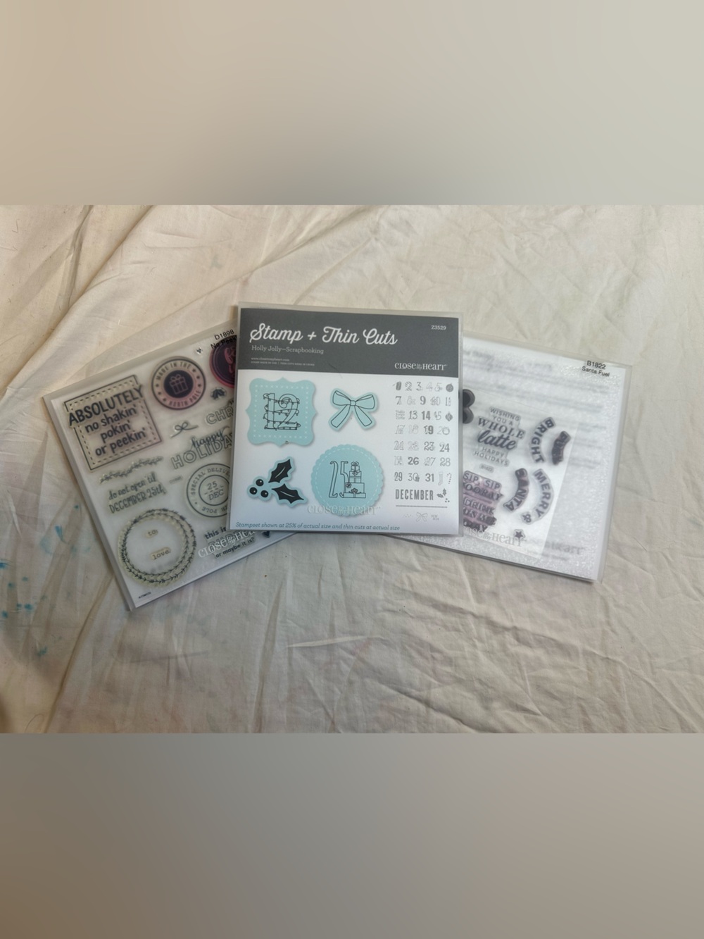 Close To My Heart Stamp and Thin Cut Bundle